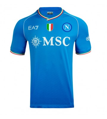 SSC Napoli Koszulka Podstawowych 2023-24 Krótki Rękaw